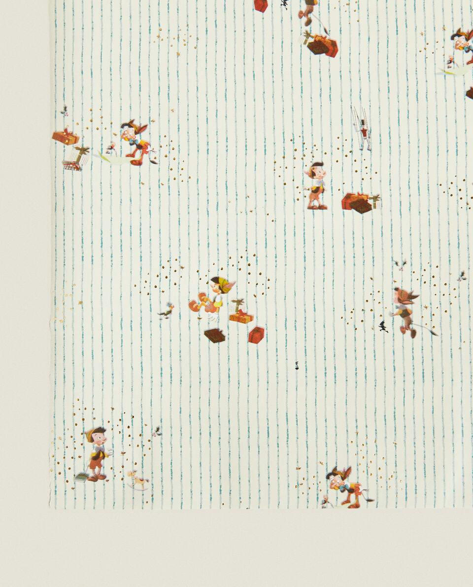CHILDREN’S PINOCCHIO DISNEY CHRISTMAS WRAPPING PAPER