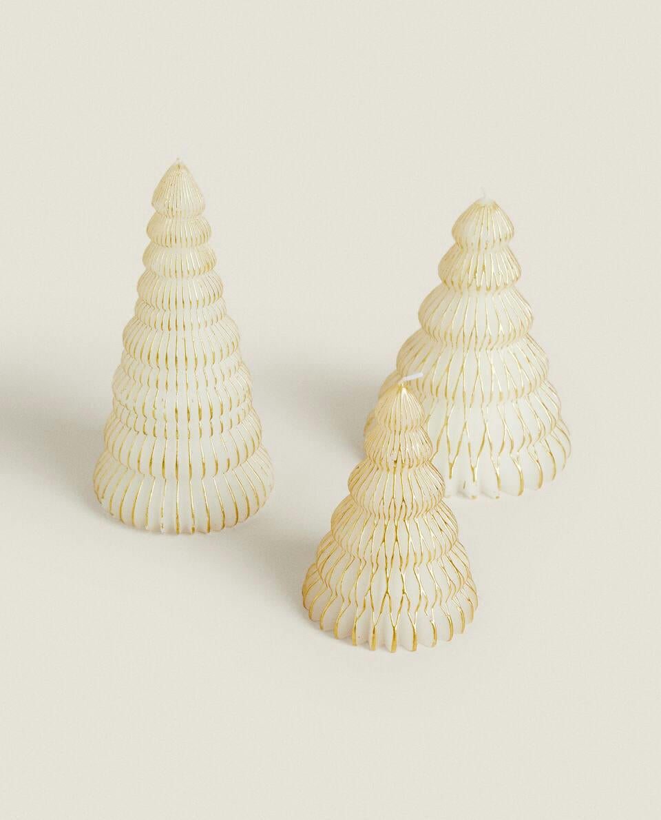 CHRISTMAS TREE CANDLES